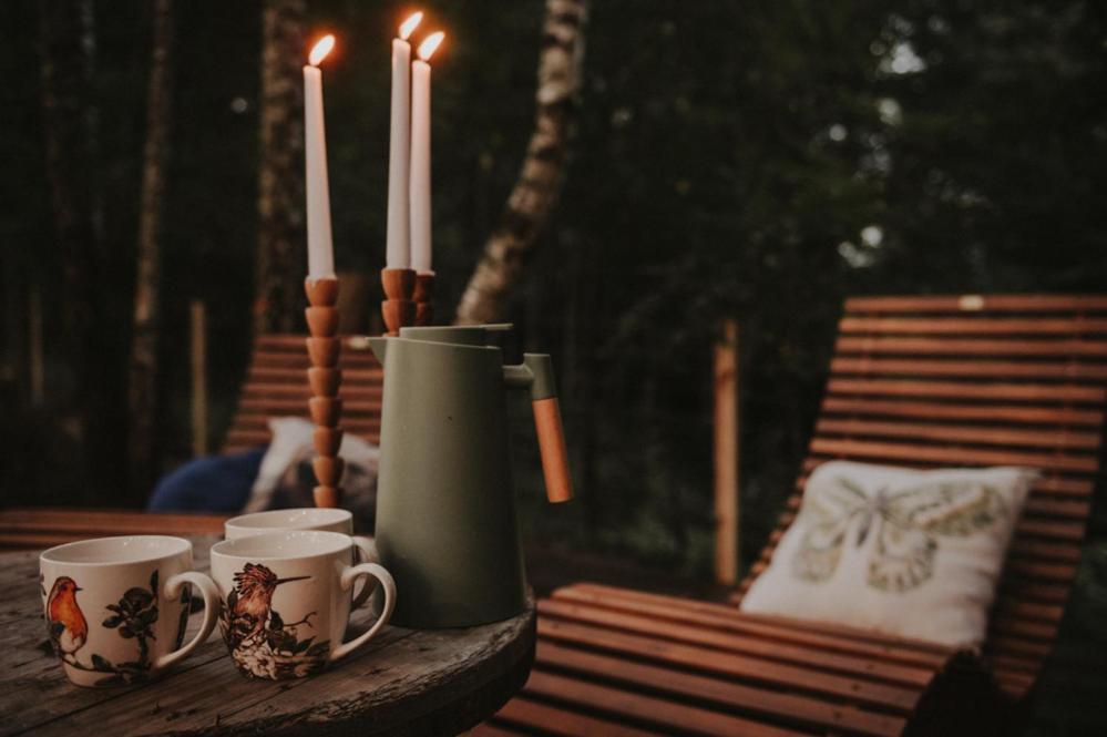 Jurty Z Widokiem, Prywatna Balia- Dzikolas Glamping Krasnobród Екстериор снимка