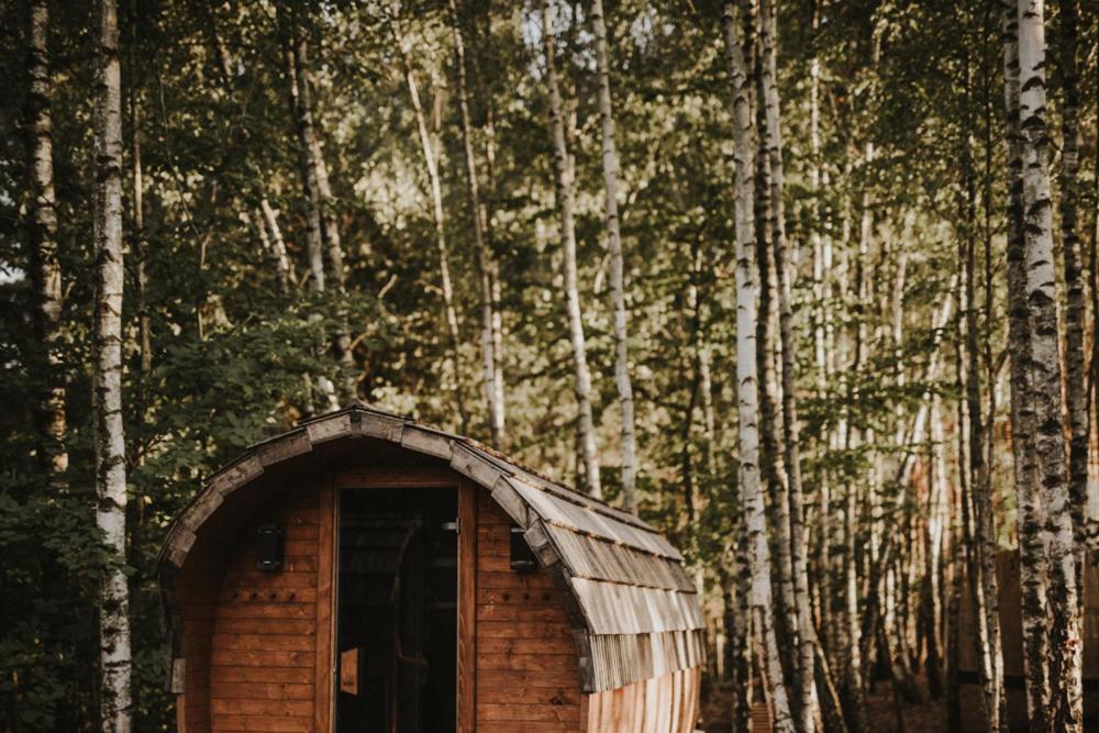 Jurty Z Widokiem, Prywatna Balia- Dzikolas Glamping Krasnobród Екстериор снимка