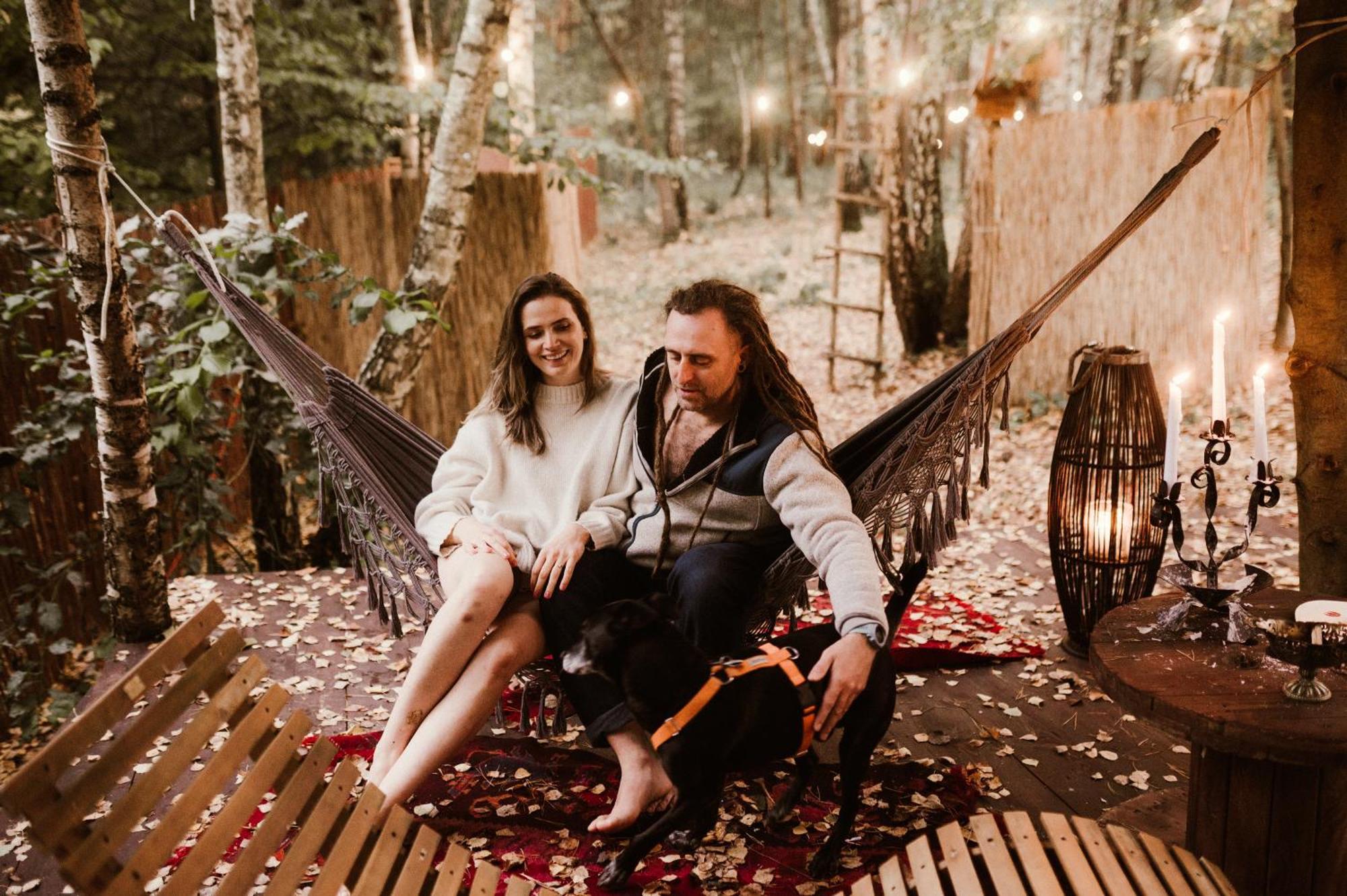 Jurty Z Widokiem, Prywatna Balia- Dzikolas Glamping Krasnobród Екстериор снимка